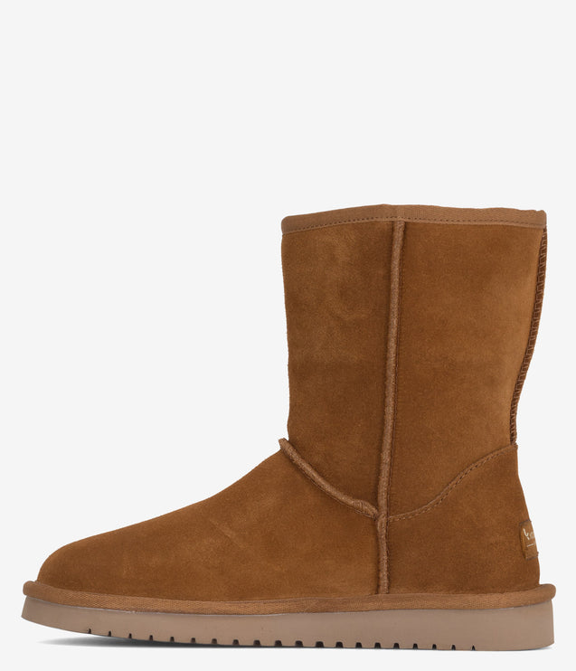 Koolaburra by UGG Victoria Short Suede Boot - Chestnut