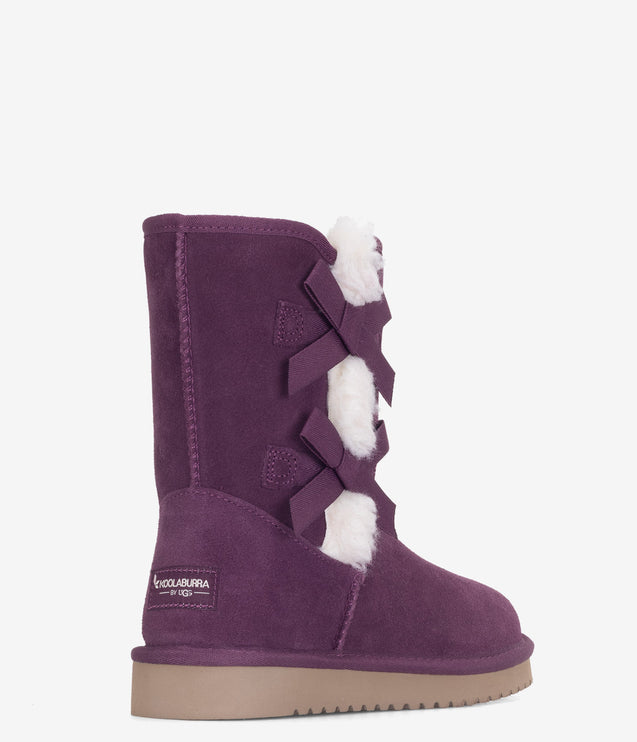 Koolaburra by UGG Victoria Short Suede Boot - Plum