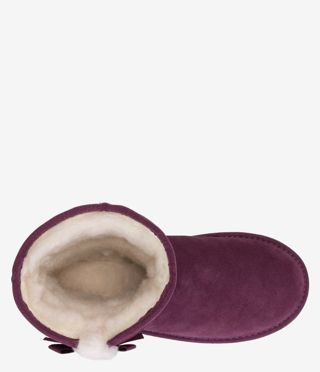 Koolaburra by UGG Victoria Short Suede Boot - Plum