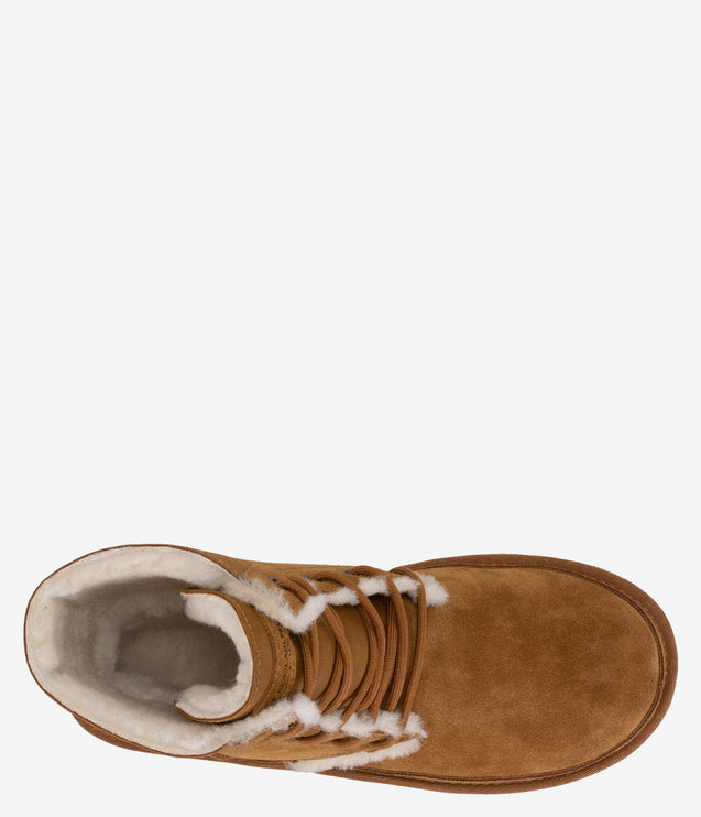 Koolaburra by UGG Advay Tall Lace Boot - Chestnut
