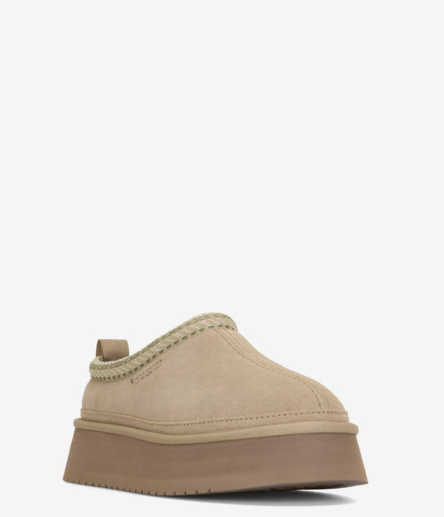 Koolaburra by UGG Burree Platform Slipper - Desert Stone