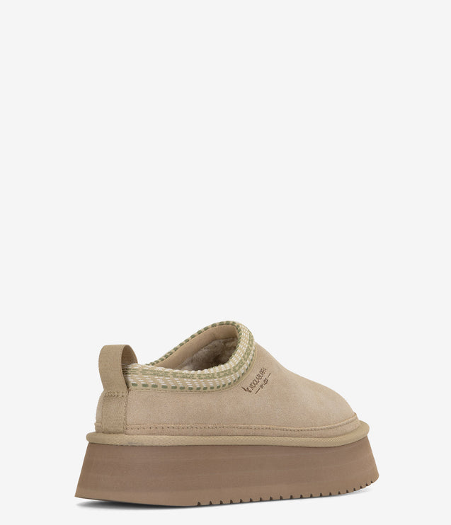 Koolaburra by UGG Burree Platform Slipper - Desert Stone