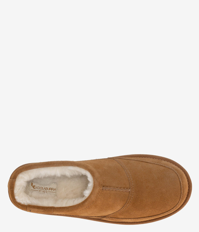 Koolaburra by UGG Grasien Slide Slipper - Chestnut