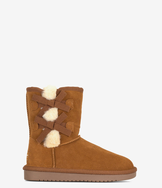 Koolaburra by UGG Victoria Kids Boot - Chestnut