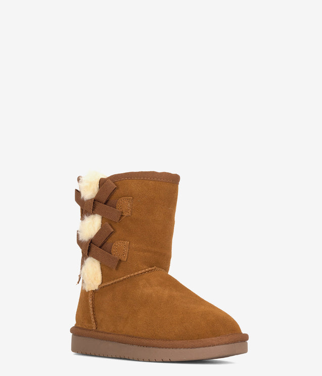 Koolaburra by UGG Victoria Kids Boot - Chestnut