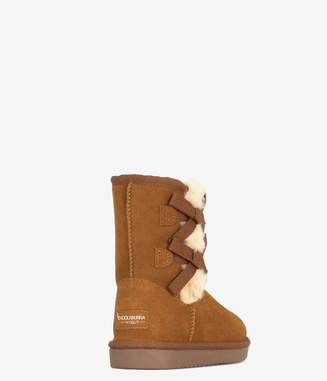 Koolaburra by UGG Victoria Kids Boot - Chestnut