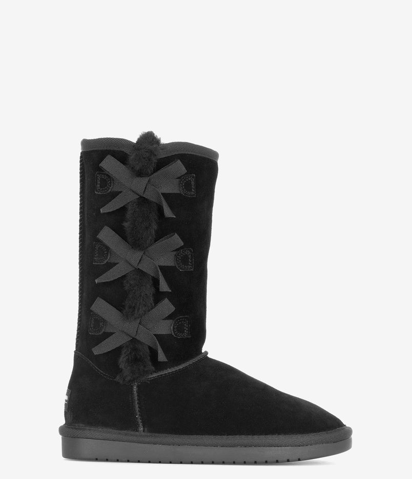 Koolaburra by UGG Victoria Tall Kids Boot - Black