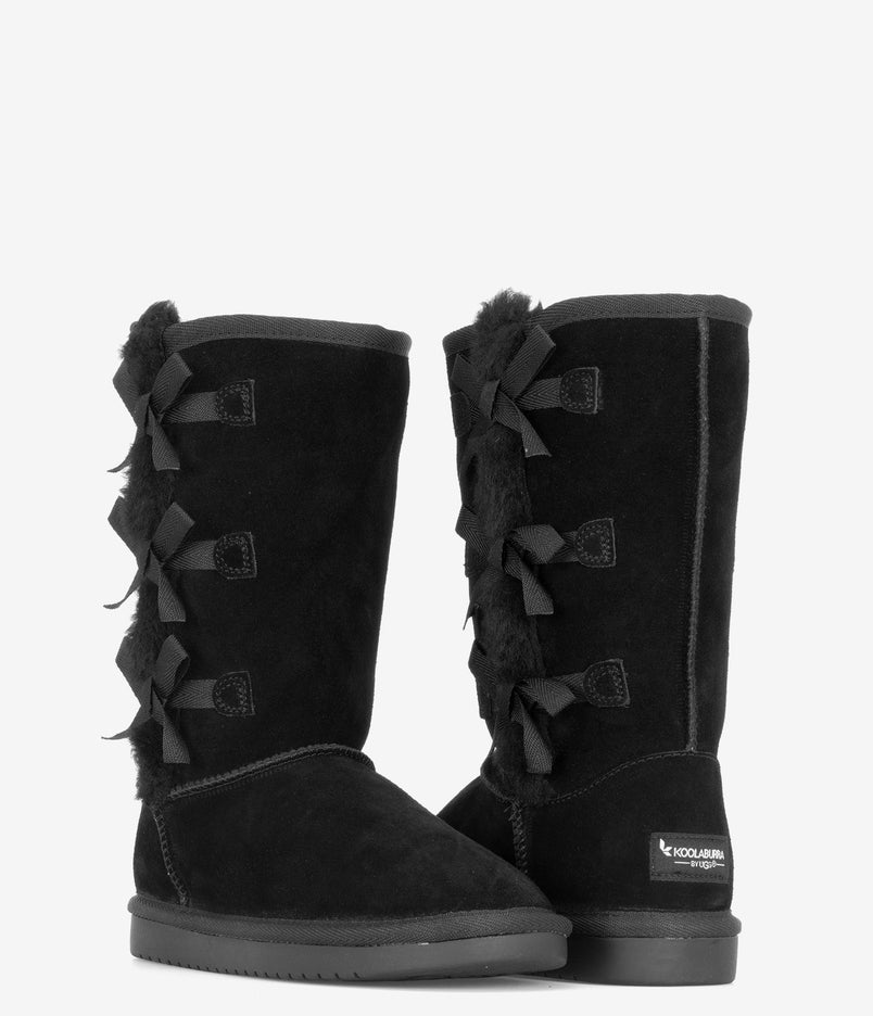Koolaburra by UGG Victoria Tall Kids Boot - Black