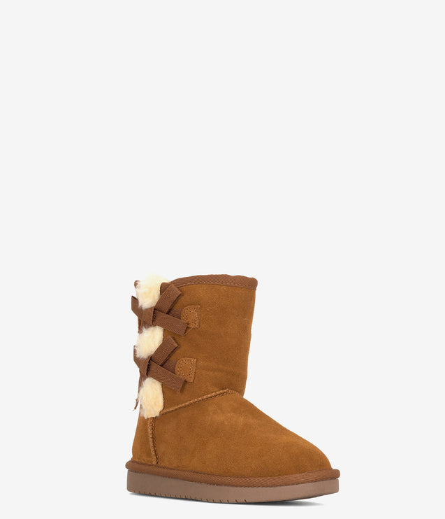 Koolaburra by UGG Toddler Victoria Short Boot - Chestnut