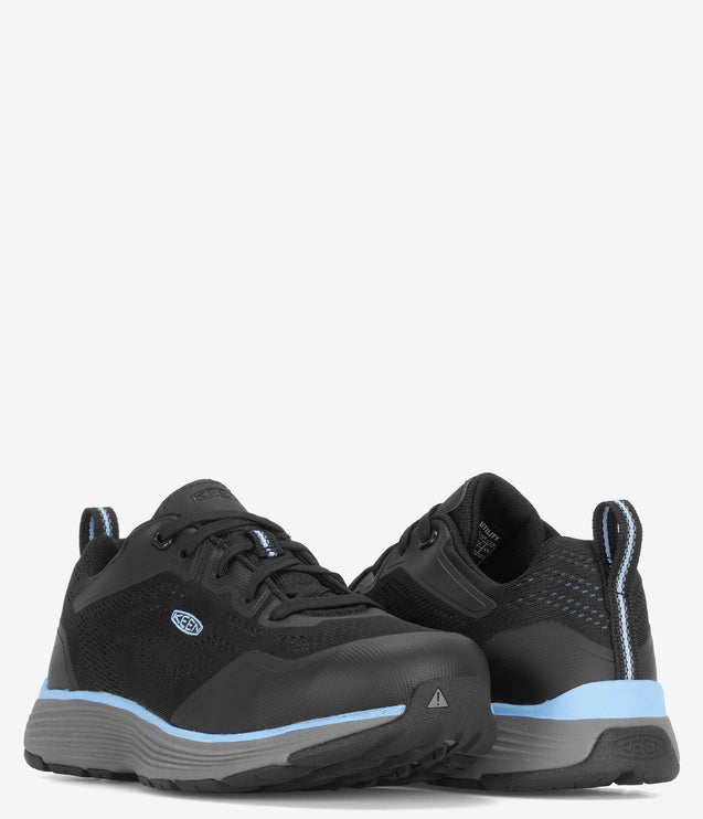 KEEN Utility Sparta II Aluminum Toe Work Shoe - Blue/Black