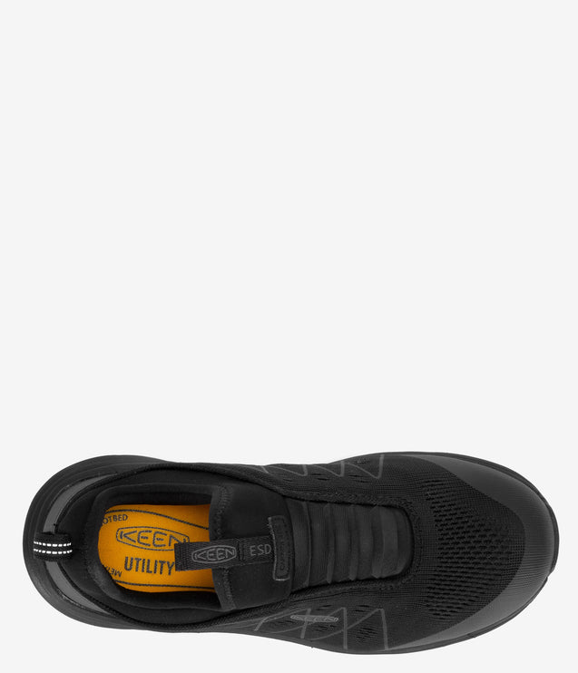 KEEN Utility Vista Energy Shift Carbon-Fiber Toe ESD Work Shoe - Black