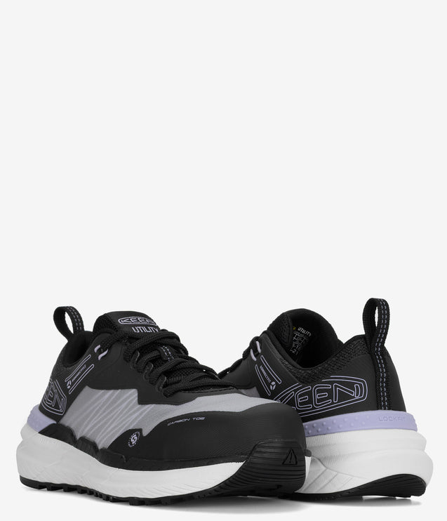 KEEN Utility Speedworks Carbon Toe Work Sneaker - Thistle/Black