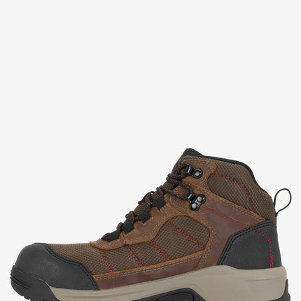 KEEN Utility Skokie Waterproof Carbon Toe Work Boot - Bison/Black