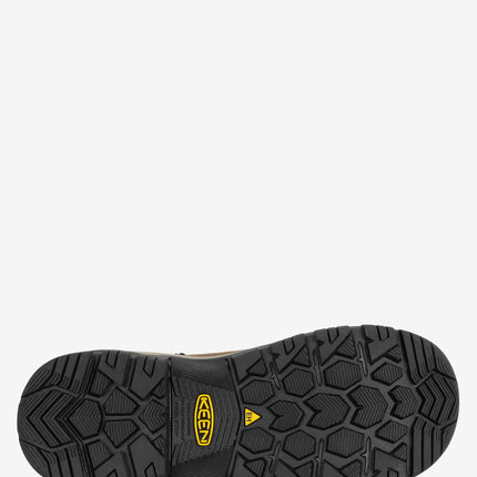 KEEN Utility Skokie Waterproof Carbon Toe Work Boot - Bison/Black