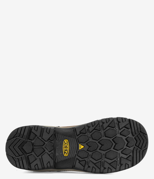 KEEN Utility Skokie Waterproof Carbon Toe Work Boot - Bison/Black