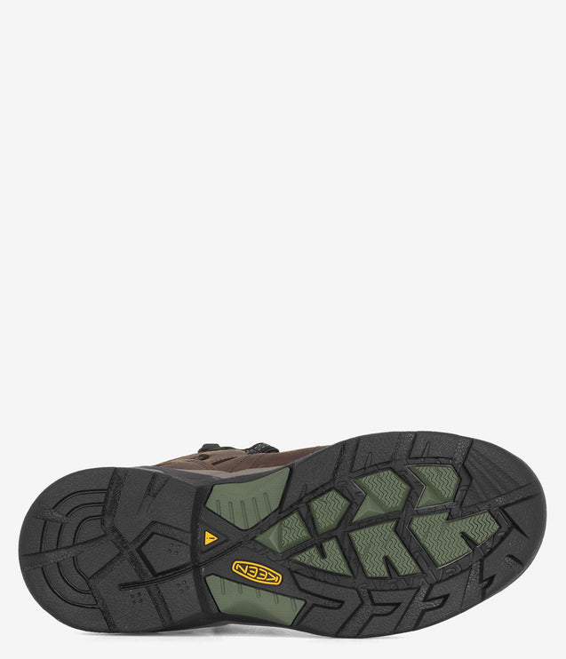 KEEN Utility Detroit XT Mid Waterproof Safety Toe Boot - Brown