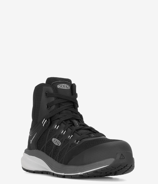 KEEN Utility Vista Energy Carbon Toe Mid Athletic Shoe - Black