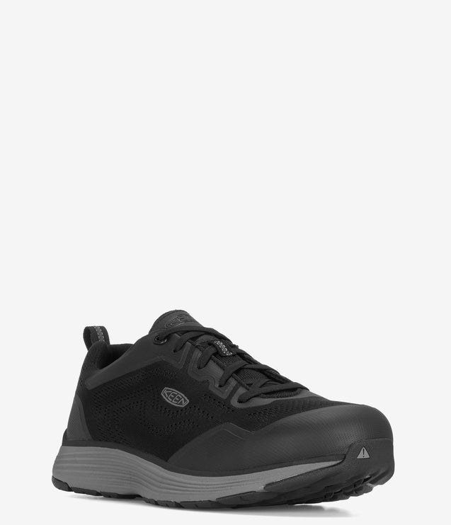 KEEN Utility Sparta II Aluminum Toe Work Shoe - Grey/Black
