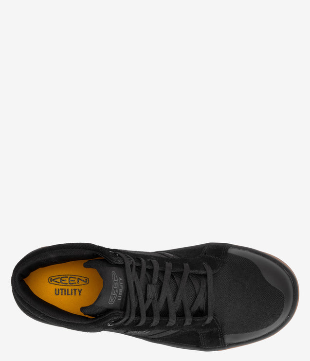 KEEN Utility Kenton Carbon Fiber Toe Mid Work Shoe - Black Gum