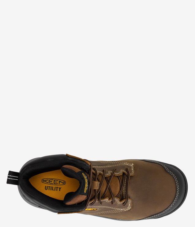 KEEN Utility Evanston 6" Carbon Fiber Toe ESD Boot - Bison