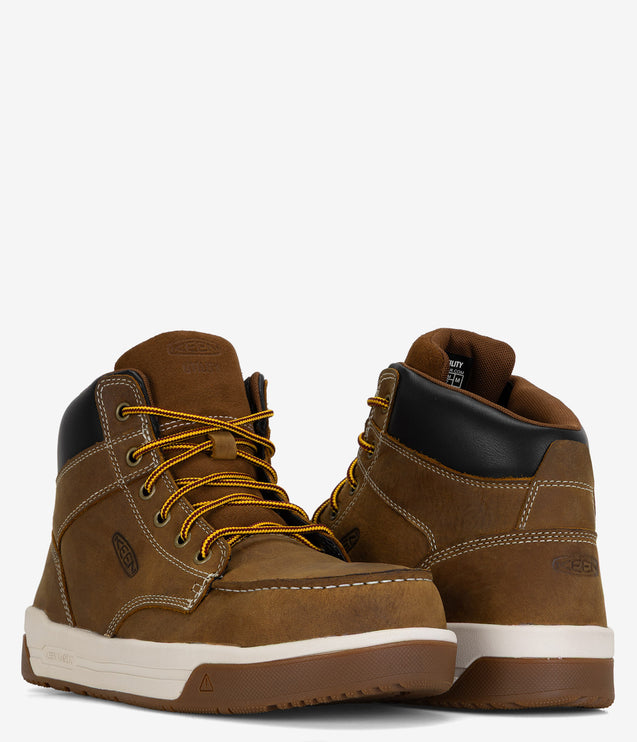 KEEN Utility Gibson Mid Carbon Toe Boot - Belgium/Gum