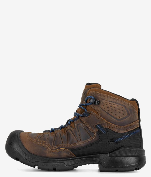 KEEN Utility Targhee IV LTR Carbon Toe Waterproof Work Boot - Bison