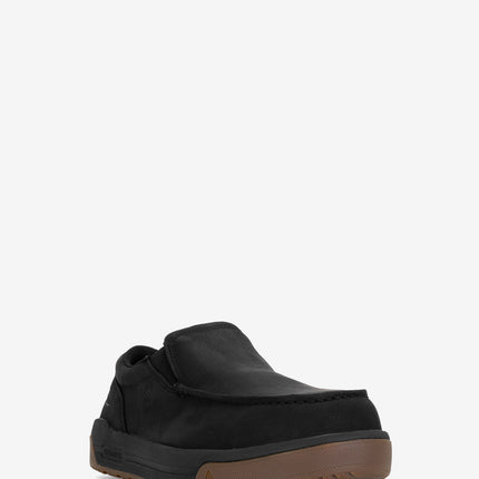 KEEN Utility Gibson Carbon Toe Slip-On Work Shoe - Black/Gum