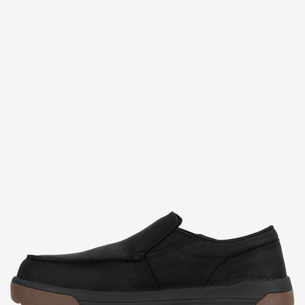 KEEN Utility Gibson Carbon Toe Slip-On Work Shoe - Black/Gum