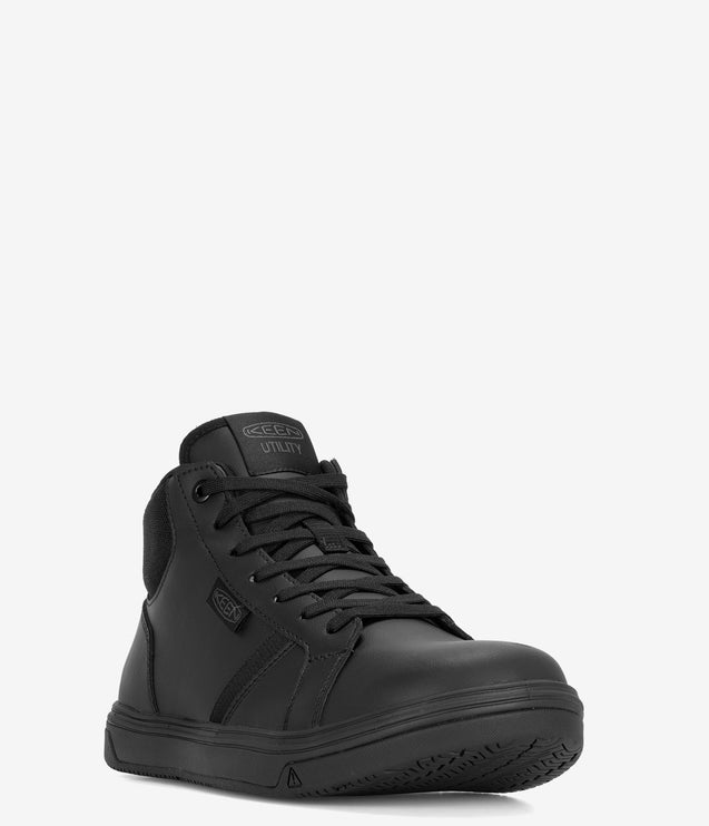 KEEN Utility PTC Kenton Mid Work Shoe - Black
