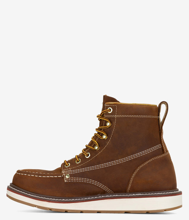 KEEN Utility Liberty 6" Waterproof Soft Toe Boot - Brown/Birch