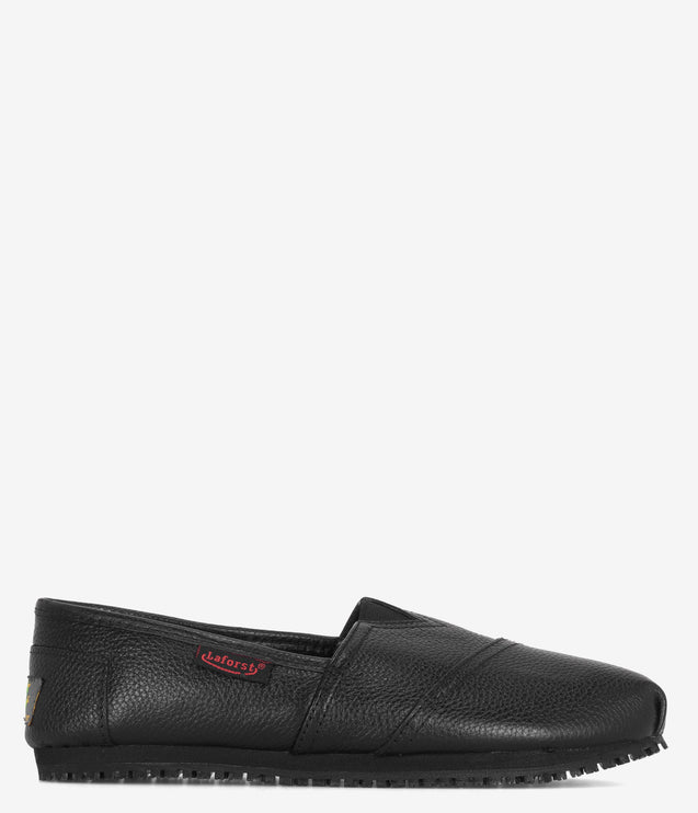 Laforst Jess Leather Slip On Shoe - Black