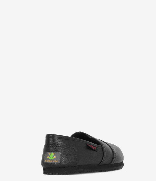 Laforst Jess Leather Slip On Shoe - Black