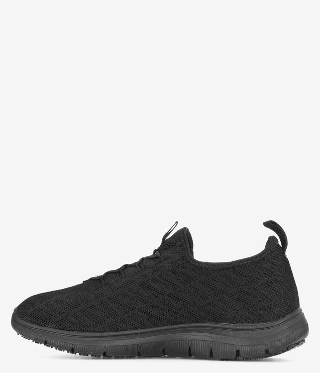 Laforst Jewel Knit Slip Resistant Slip On Sneaker - Black
