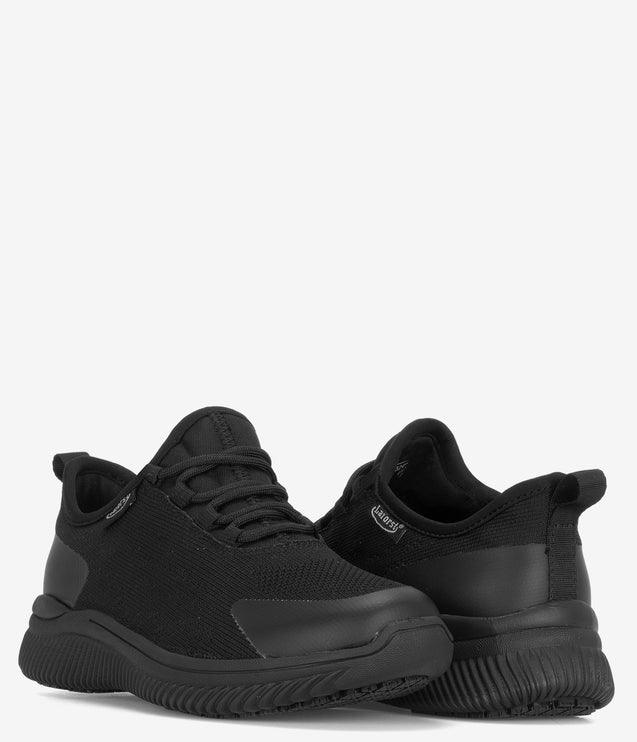 Laforst Jump Slip-Resistant Knit Slip-on - Black