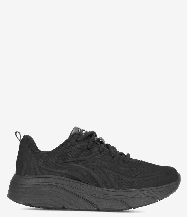 Laforst Xtreme Comfort Slip-Resistant Platform Sneaker - Black