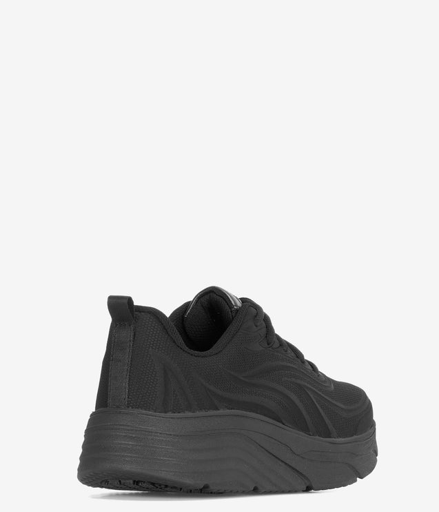 Laforst Xtreme Comfort Slip-Resistant Platform Sneaker - Black