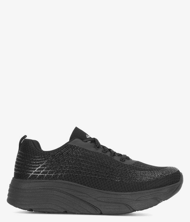 Laforst Fusion Xtreme Comfort Slip-Resistant Platform Sneaker - Black
