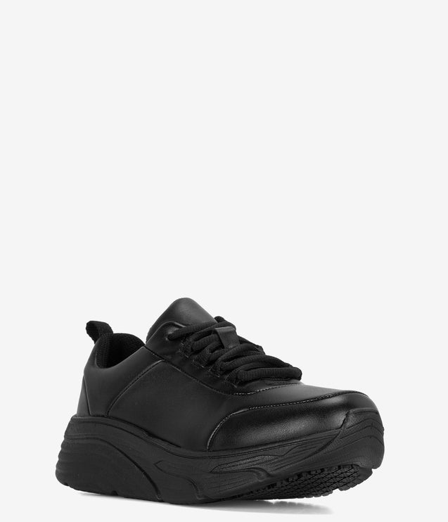 Laforst Falcon Slip Resistant Work Shoe - Black
