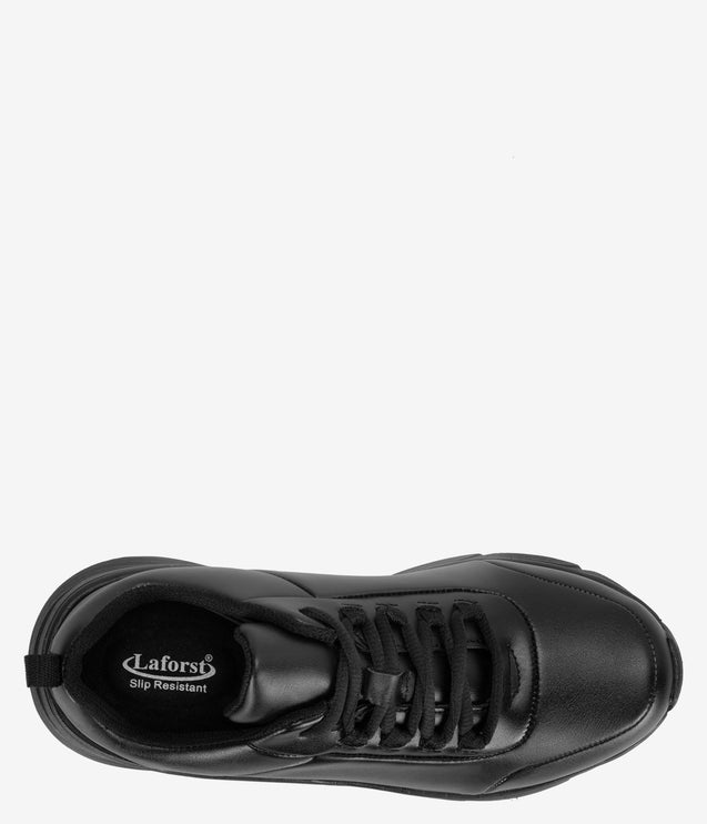 Laforst Falcon Slip Resistant Work Shoe - Black