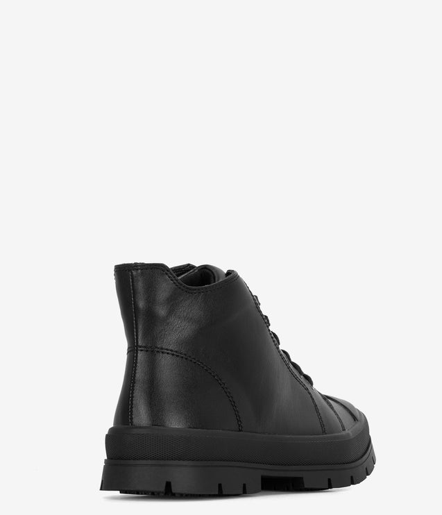 Laforst Skylar Side Zip Slip Resistant Chukka Boot - Black
