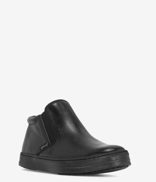 Laforst Custer Slip Resistant Work Shoe - Black