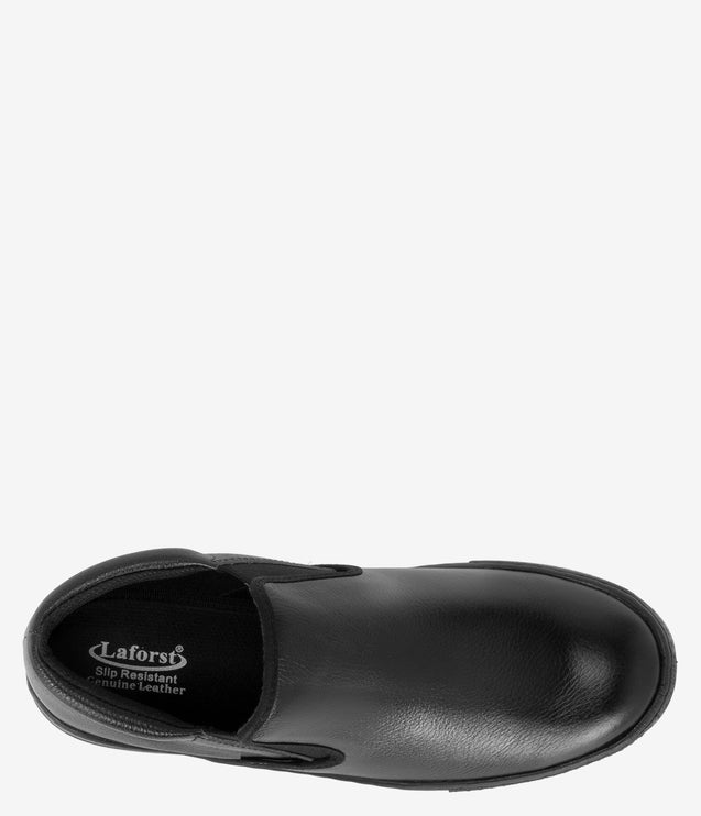 Laforst Custer Slip Resistant Work Shoe - Black