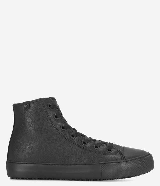 Lugz Stagger Hi Slip Resistant 6" Sneaker - Black