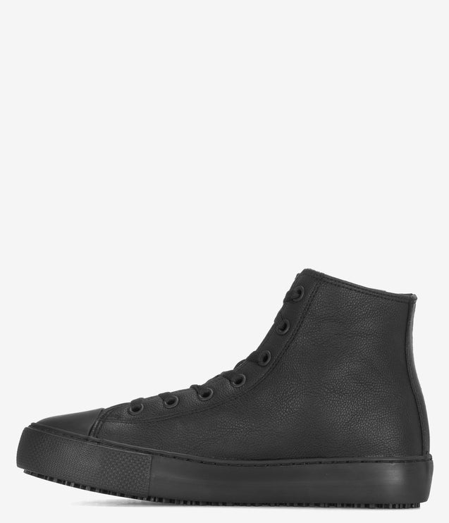 Lugz Stagger Hi Slip Resistant 6" Sneaker - Black
