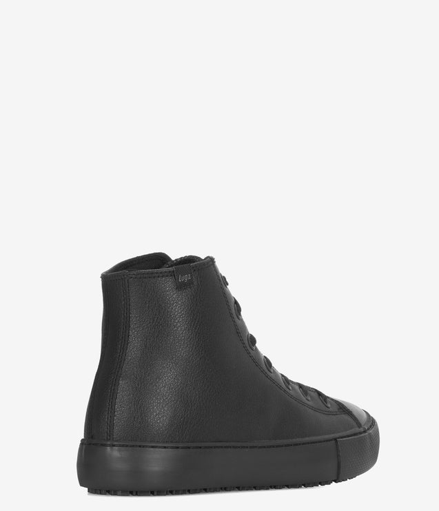 Lugz Stagger Hi Slip Resistant 6" Sneaker - Black