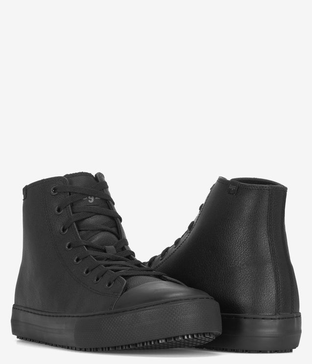 Lugz Stagger Hi Slip Resistant Chukka Sneaker - Black