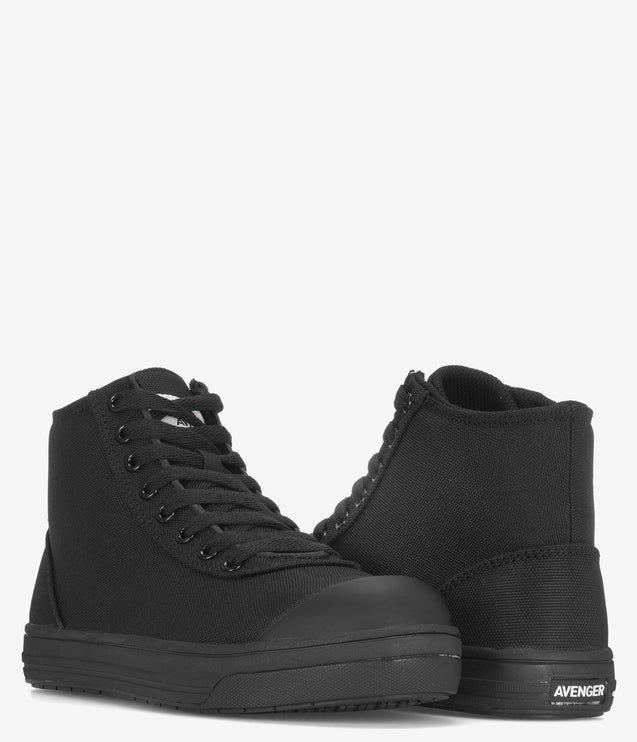 Avenger Blade High Top Alloy Safety Toe Work Shoe - Black
