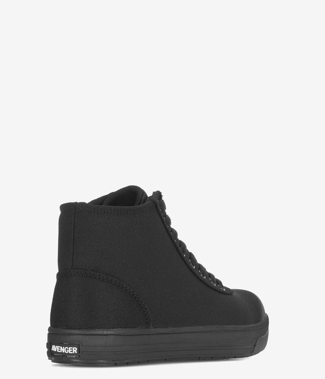 Avenger Blade High Top Alloy Safety Toe Work Shoe - Black