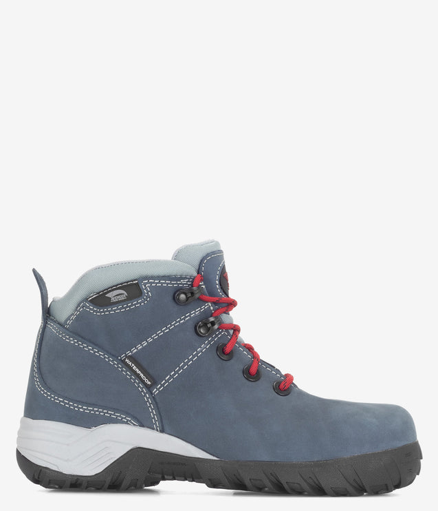 Avenger Trek Alloy Toe Waterproof Mid Hiker - Blue/Grey