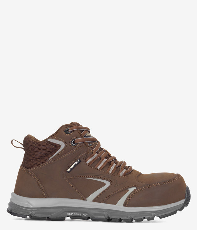 Avenger Thresher Alloy Safety Toe Waterproof Boot - Brown